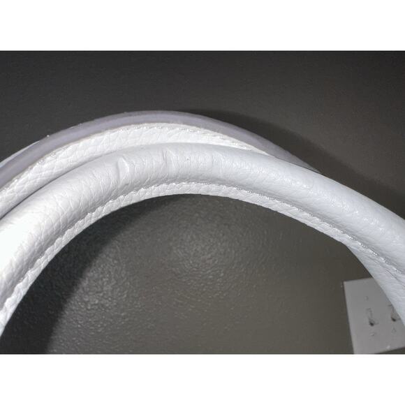 Samantha Vega Fulfilled Love Denim Faux Pearls Tote Bag New NWT - Picture 12 of 12